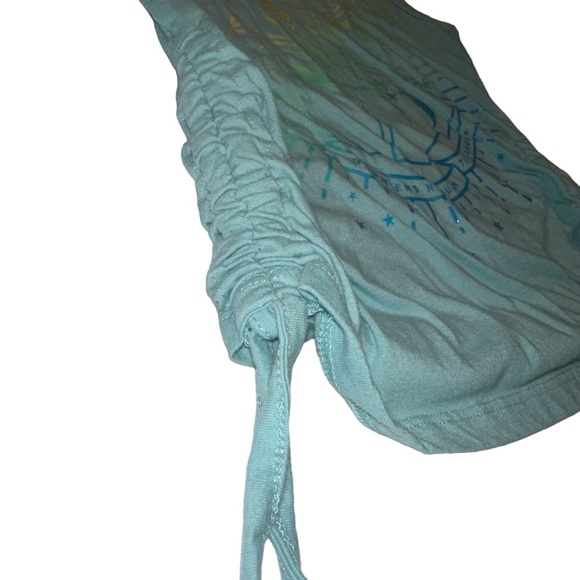 Harry Potter Hogwarts Side Cinch Graphic Tank Top Girls Medium Size 8 - Picture 7 of 12